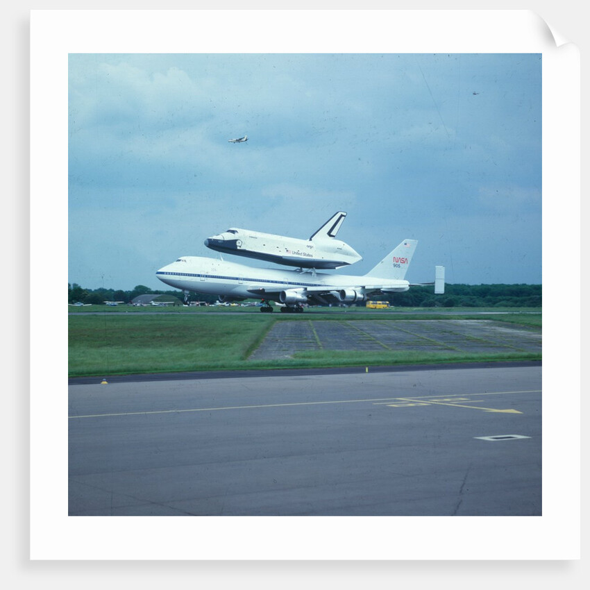 Space Shuttle 'Enterprise' landing at Stansted, Essex, United Kingdom, 5 June 1983 by NASA