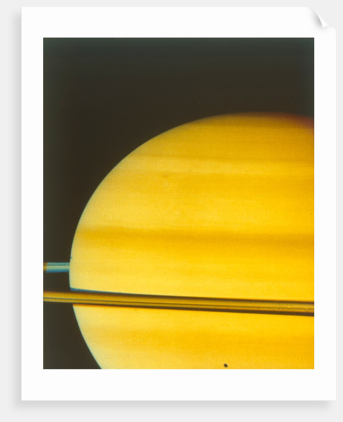 Saturn's cloud deck by NASA