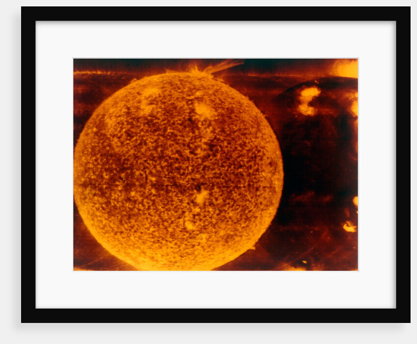 Solar eruption, 10 June 10 1973 by NASA