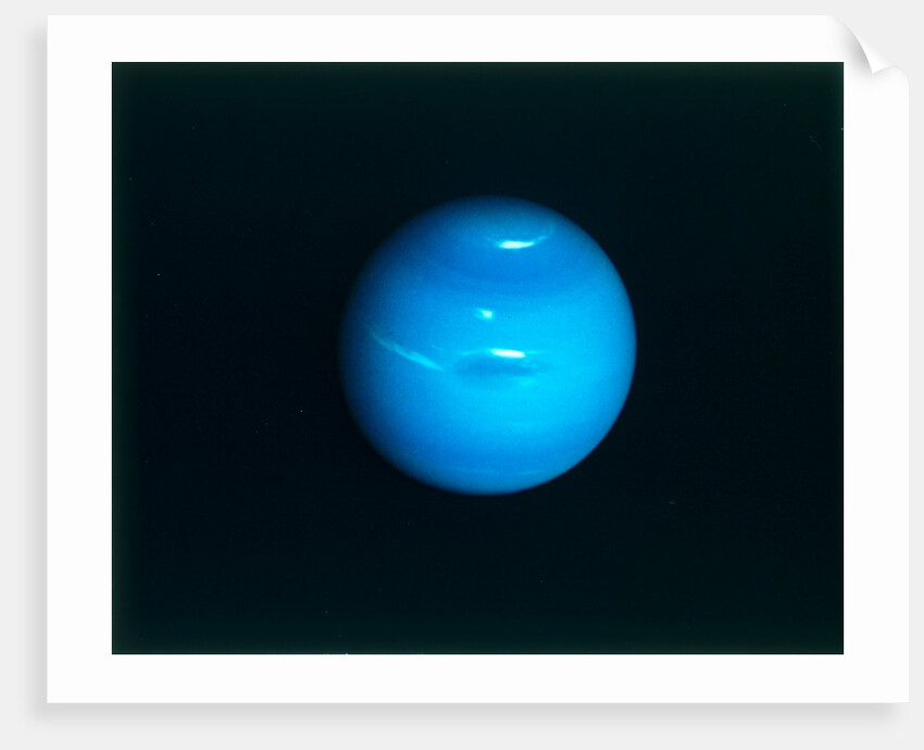 Neptune from Voyager 2 spacecraft, c1980s by NASA