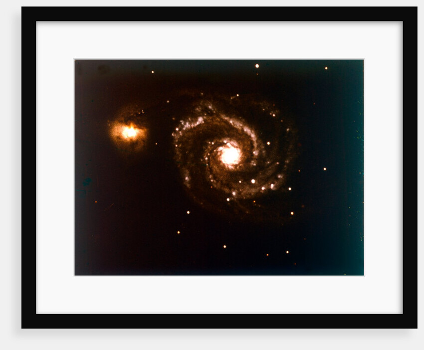 Whirlpool Galaxy in Canes Venatici by NASA