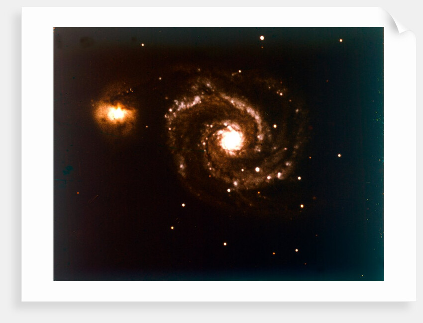 Whirlpool Galaxy in Canes Venatici by NASA