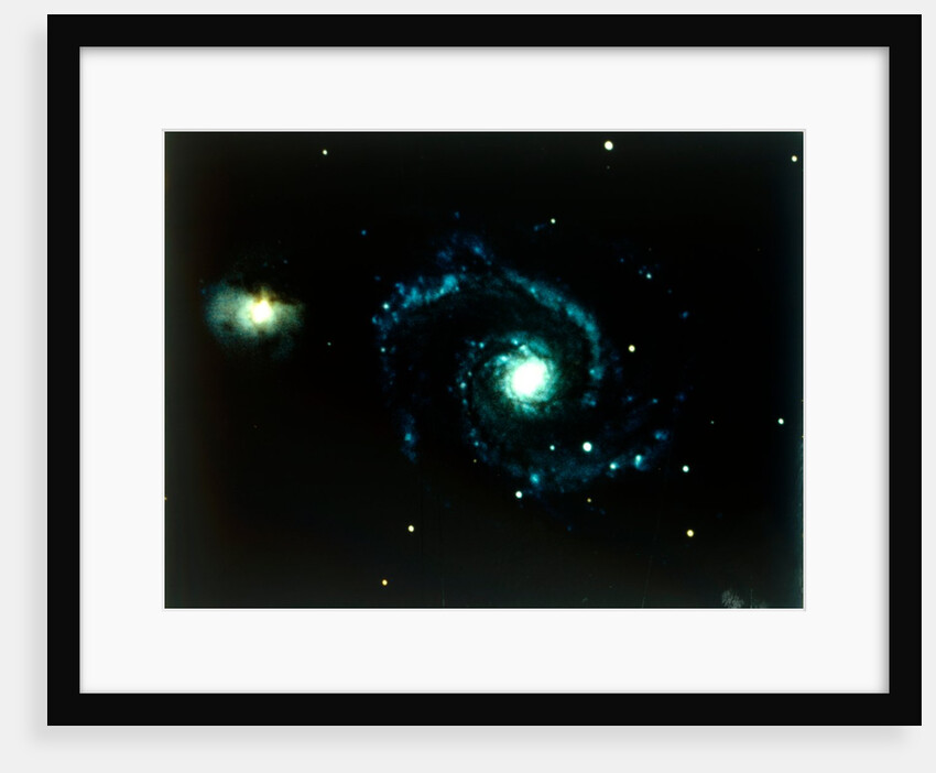 Whirlpool Galaxy in Canes Venatici by NASA
