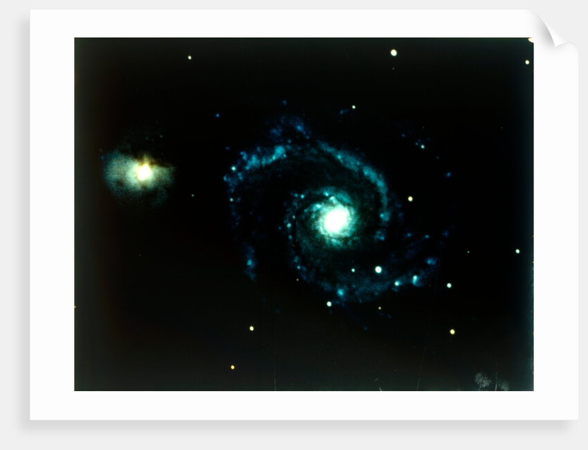 Whirlpool Galaxy in Canes Venatici by NASA