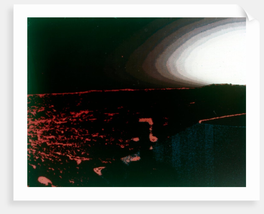 Martian sunset, Viking 1 Mission to Mars, 1976 by NASA