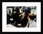 President Ronald Reagan speaks to astronauts on the Space Shuttle, 1981 by NASA