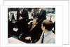 President Ronald Reagan speaks to astronauts on the Space Shuttle, 1981 by NASA