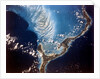 Earth from space - Eleuthera Island, Bahamas, c1980s by NASA