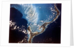 Earth from space - Eleuthera Island, Bahamas, c1980s by NASA