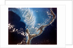 Earth from space - Eleuthera Island, Bahamas, c1980s by NASA