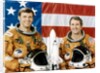 Astronauts Joe Engle and Richard Truly, second Space Shuttle flight, November 1981 by NASA