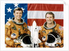 Astronauts Joe Engle and Richard Truly, second Space Shuttle flight, November 1981 by NASA