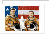 Astronauts Joe Engle and Richard Truly, second Space Shuttle flight, November 1981 by NASA