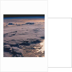 Earth from space - thunderstorm over the Pacific Ocean, c1980s by NASA