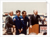 Astronauts John Young and Robert Crippen after landing, April 1981 by NASA