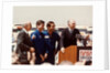 Astronauts John Young and Robert Crippen after landing, April 1981 by NASA