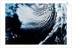 Earth from space - cyclone, c1980s by NASA