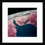 Earth from space - the Sinai Peninsula, Egypt, c1980s by NASA