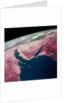 Earth from space - the Sinai Peninsula, Egypt, c1980s by NASA