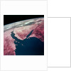 Earth from space - the Sinai Peninsula, Egypt, c1980s by NASA