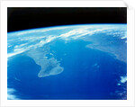 Baja California and the Sea of Cortes, seen from aboard the first Space Shuttle flight, April 1981 by NASA