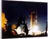 Launch of Saturn V rocket, Kennedy Space Center, Merritt Island, Florida, USA, 7 December 1972 by NASA