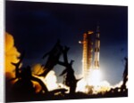 Launch of Saturn V rocket, Kennedy Space Center, Merritt Island, Florida, USA, 7 December 1972 by NASA