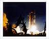 Launch of Saturn V rocket, Kennedy Space Center, Merritt Island, Florida, USA, 7 December 1972 by NASA