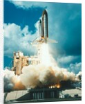 Space Shuttle 'Atlantis' launching from Kennedy Space Center, USA, 1980s by NASA
