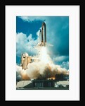 Space Shuttle 'Atlantis' launching from Kennedy Space Center, USA, 1980s by NASA