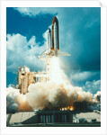Space Shuttle 'Atlantis' launching from Kennedy Space Center, USA, 1980s by NASA
