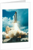 Space Shuttle 'Atlantis' launching from Kennedy Space Center, USA, 1980s by NASA