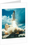 Space Shuttle 'Atlantis' launching from Kennedy Space Center, USA, 1980s by NASA