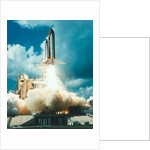 Space Shuttle 'Atlantis' launching from Kennedy Space Center, USA, 1980s by NASA