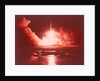 Rocket lifting off, Kennedy Space Center, Merritt Island, Florida, USA by NASA