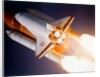 Space Shuttle 'Atlantis' launching from Kennedy Space Center, USA, 1980s by NASA