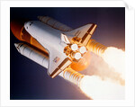 Space Shuttle 'Atlantis' launching from Kennedy Space Center, USA, 1980s by NASA