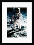 Buzz Aldrin on the Moon, Apollo II mission, July 1969 by Neil Armstrong