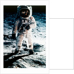 Buzz Aldrin on the Moon, Apollo II mission, July 1969 by Neil Armstrong