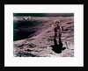 Astronaut Charles Duke at the Descartes landing site, Apollo 16 mission, April 1972 by John Watts Young