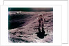 Astronaut Charles Duke at the Descartes landing site, Apollo 16 mission, April 1972 by John Watts Young