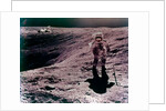 Astronaut Charles Duke at the Descartes landing site, Apollo 16 mission, April 1972 by John Watts Young