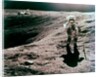 Astronaut Charles Duke at the Descartes landing site, Apollo 16 mission, April 1972 by John Watts Young