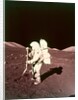 Harrison Schmitt collects lunar rake samples, Apollo 17 mission, December 1972 by NASA