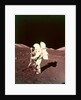 Harrison Schmitt collects lunar rake samples, Apollo 17 mission, December 1972 by NASA