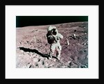 Astronaut John Young on the lunar surface, Apollo 16 mission, April 1972 by Charles Duke
