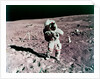 Astronaut John Young on the lunar surface, Apollo 16 mission, April 1972 by Charles Duke