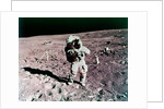 Astronaut John Young on the lunar surface, Apollo 16 mission, April 1972 by Charles Duke