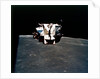 Lunar Module above the Moon, Apollo 16 mission, April 1972 by Thomas Mattingly