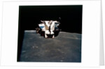 Lunar Module above the Moon, Apollo 16 mission, April 1972 by Thomas Mattingly